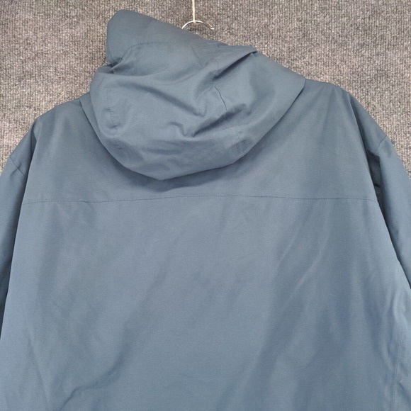 32 Degrees Heat Men's Full Zip Insulated Hooded Jacket Blue XL Polyester Lined - Picture 9 of 15